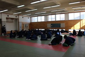 平成29年度1･2年生合同「吉高GP振り返り」集会が行われました