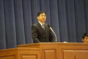 平成29年度離任式が行われました