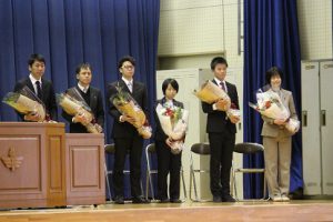 平成29年度離任式が行われました