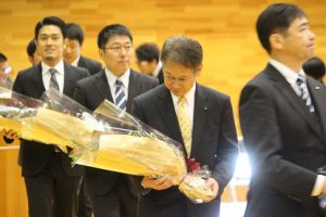 平成29年度離任式が行われました