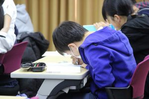 平成29年度理数科春季宿泊学習会が行われています