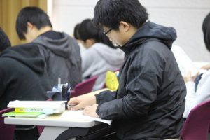 平成29年度理数科春季宿泊学習会が行われています