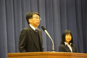 平成30年度新任式の様子です