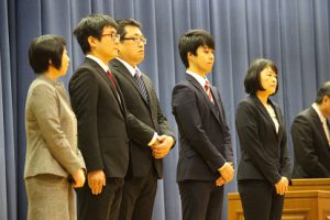 平成30年度新任式の様子です
