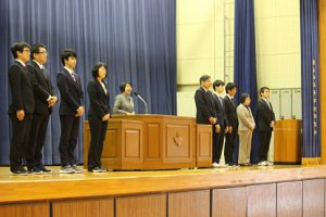 平成30年度新任式の様子です