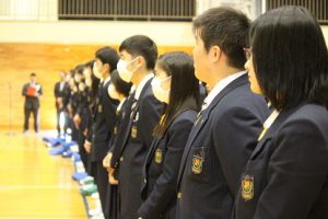 平成30年度始業式の様子です