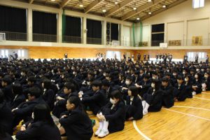 平成30年度始業式の様子です