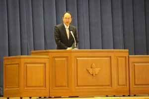 平成30年度始業式の様子です