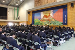 平成30年度入学式が行われました