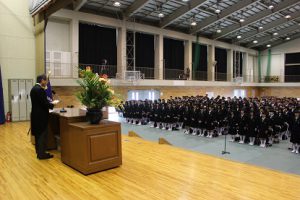 平成30年度入学式が行われました