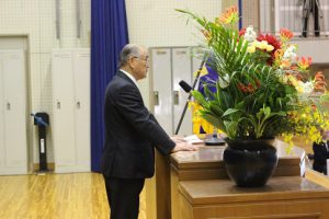 平成30年度入学式が行われました