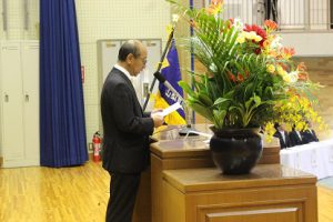 平成30年度入学式が行われました