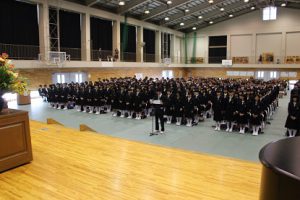 平成30年度入学式が行われました
