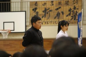 平成30年度対面式が行われました
