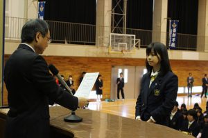 納め式が行われました