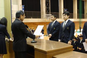 納め式が行われました