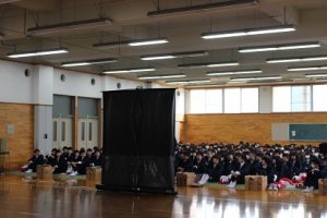第1学年高校生活ガイダンスが行われました