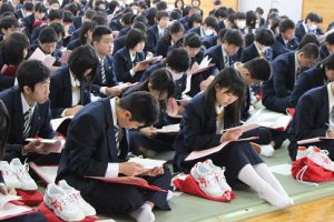 第1学年高校生活ガイダンスが行われました