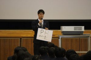 第3学年合同LHRの様子です