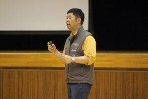 平成30年度第2学年総合的な学習の時間「富士山学」講演会が行われました
