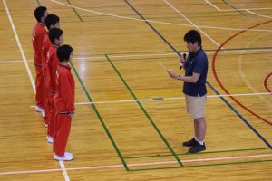 平成30年度第1学年集団行動・行進発表会が行われました