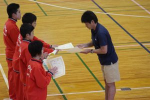 平成30年度第1学年集団行動・行進発表会が行われました
