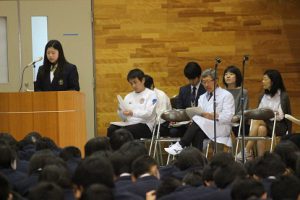 平成30年度前期生徒総会が行われました