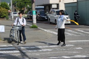平成30年度山梨県高等学校県下一斉「通学時マナーアップ運動」第1回目が行われました