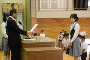納め式を行いました