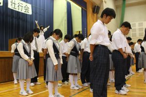 平成30年度関東大会壮行会を行いました