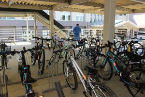 自転車点検が行われました