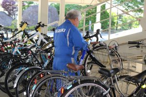 自転車点検が行われました