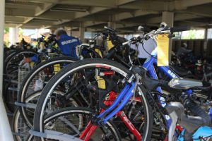 自転車点検が行われました