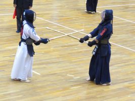 山梨県高等学校総合体育大会2日目の様子です