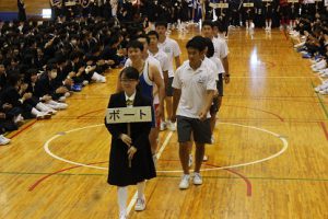 平成30年度山梨県高等学校総合体育大会壮行会が行われました
