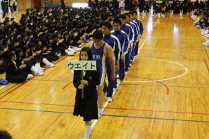 平成30年度山梨県高等学校総合体育大会壮行会が行われました