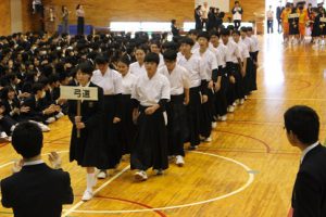 平成30年度山梨県高等学校総合体育大会壮行会が行われました