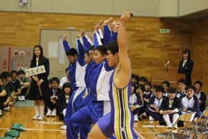 平成30年度山梨県高等学校総合体育大会壮行会が行われました
