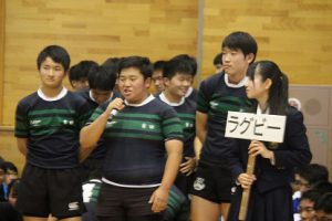 平成30年度山梨県高等学校総合体育大会壮行会が行われました