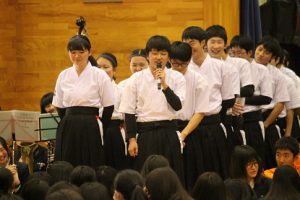平成30年度山梨県高等学校総合体育大会壮行会が行われました