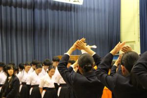 平成30年度山梨県高等学校総合体育大会壮行会が行われました