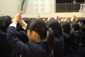 平成30年度山梨県高等学校総合体育大会壮行会が行われました