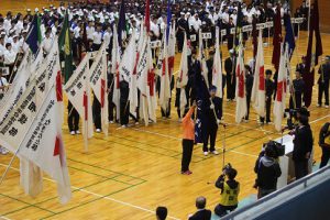 平成30年度第70回山梨県高等学校総合体育大会が始まりました