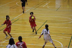山梨県高等学校総合体育大会2日目の様子です