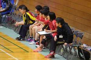 山梨県高等学校総合体育大会2日目の様子です