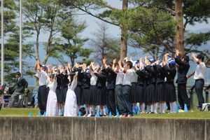 平成30年度山梨県高等学校総合体育大会 学校対抗 女子総合第4位入賞
