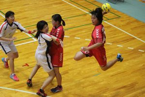 山梨県高等学校総合体育大会2日目の様子です