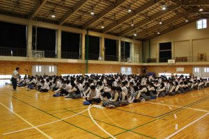 週末の3年生の様子です