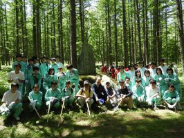 学校林整備事業が行われました