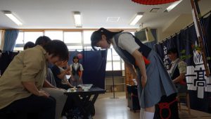 第69回蒼風祭 文化部発表の様子です